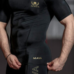 Short Compression T-Shirt // Gold (Small)