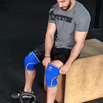 7mm Knee Sleeve // Pack of 2 // Blue (Small)