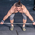 7mm Knee Sleeve // Pack of 2 // Gray (Small)