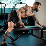 Men's Shorts // Black + Silver Logo (Small)