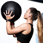 Leather Hand Grips // Pack of 2 // Red (X-Small)