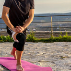 Bamboo Knee Support // Pack of 2 // Full Black (Small)