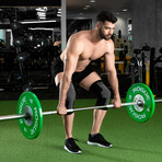 Reflexology Knee Support // Pack of 2 // Black + Gray (Medium)