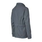 Garment Dyed Field Jacket // Asphalt (Medium)