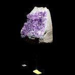 Perfectly Petite Amethyst Agate // Stand Mounted // v.2