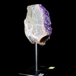 Perfectly Petite Amethyst Agate // Stand Mounted // v.4