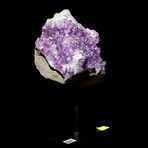 Perfectly Petite Amethyst Agate // Stand Mounted // v.2