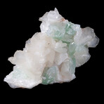 Stilbite Stalactite with Green Apophyllite