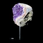 Perfectly Petite Amethyst Agate // Stand Mounted // v.4