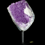 Amethyst Agate + Calcite // Stand Mounted