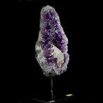 Exceptional Deep Purple Amethyst + Yellow Calcite