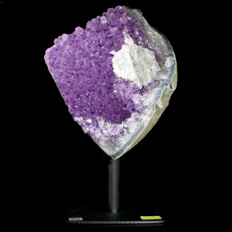 Amethyst Agate + Calcite // Stand Mounted