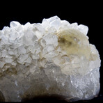 Yellow Botryoidal Fluorite on Quartz