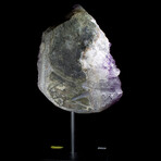 Deep Purple Amethyst Crystal Face // Stand Mounted