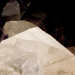 Exceptional Deep Purple Amethyst + Yellow Calcite