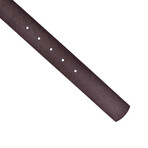 Ferragamo // Belt // Black + Light Brown (Max Length: 42")