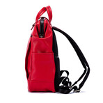 Cavallo Adria Compact Backpack // Red