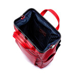 Cavallo Adria Compact Backpack // Red