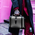 Dulles Touch Compact Messenger // Silver