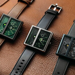 Xeric Soloscope II Gunmetal Green LE Automatic // SA2-2299-06L