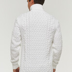 Solomon Sweater // White (2XL)