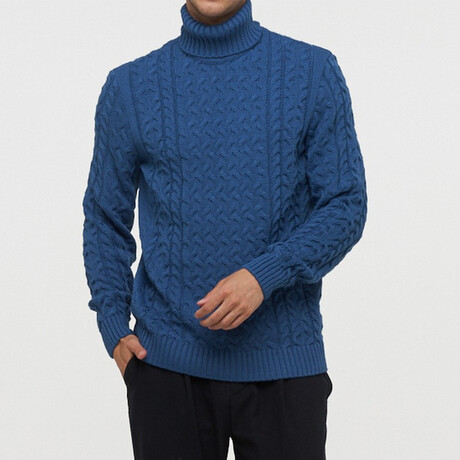 Izayah Sweater // Denim (XS)