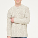 Finn Sweater // Light Beige (L)