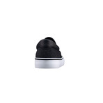 Clipper Denim Sneaker // Black + White (US: 10.5)