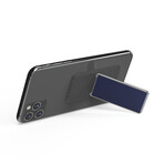 HANDLstick // Navy Leather + Electroplated Gunmetal