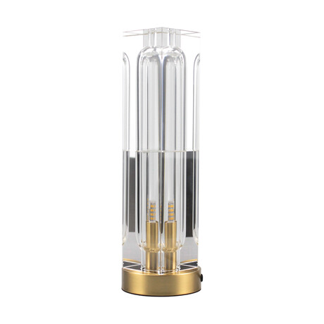 Crystal LED Lamp // Tall Cuboid