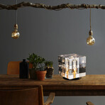 Crystal LED Lamp // Cube