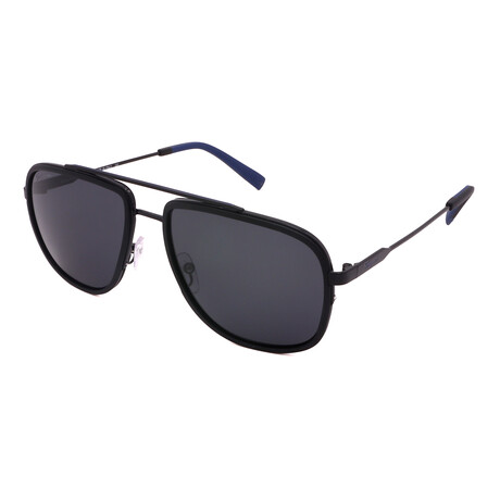 Salvatore Ferragamo // Men's SF203-001 Aviator Sunglasses // Black