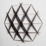 Comb Bookshelf // Black (Mini)