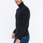 Oliver Turtle Neck Pullover // Black (S)