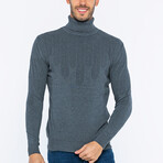 Joseph Turtle Neck Pullover // Gray (2XL)