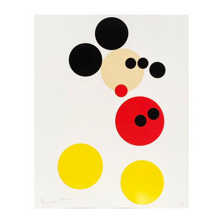 Damien Hirst //  Spot Mickey // 2014