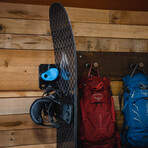 Gravity Grabber // Ultimate Ski + Snowboard Wall Storage Rack