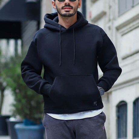 Hooded Sweatshirt // Black (S)