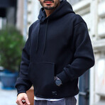 Hooded Sweatshirt // Black (M)