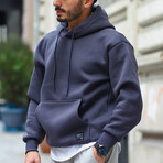 Hooded Sweatshirt // Smoked (S)