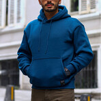 Hooded Sweatshirt // Prussia Blue (S)