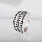 Norse Ornament Viking Ring // Silver (6)