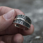 Pagan Ornament Ring // Silver (9)