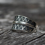 Pagan Ornament Ring // Silver (9.5)