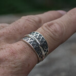 Pagan Ornament Ring // Silver (10)