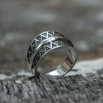 Pagan Ornament Ring // Silver (10)