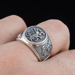 Lion Ring // Silver (9)