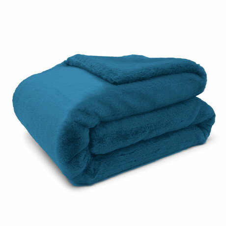 Brady Blanket // Stone Blue