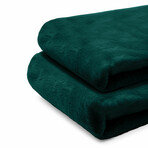 Brady Blanket // Emerald Green