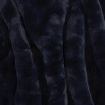 Brady Blanket // Navy Blue